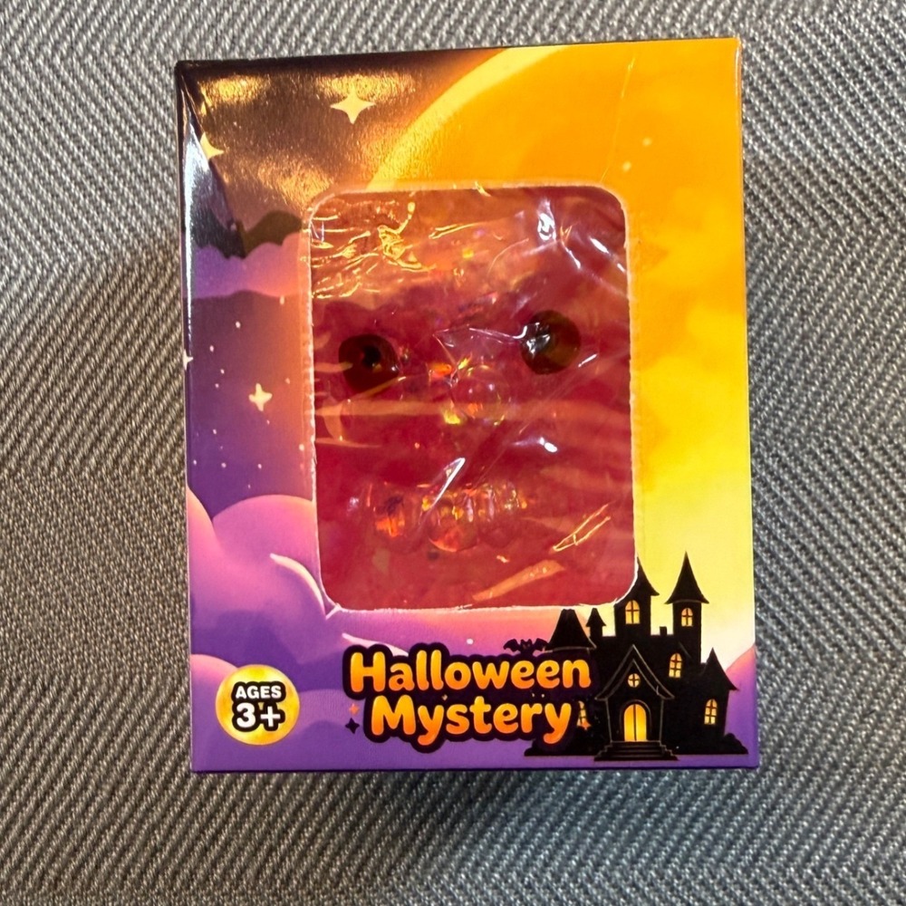 Halloween Mystery Squishy Surprise Red Owl Witch Hat Sensory Toy Blind Box 163